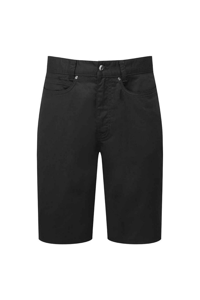 Mens Performance Casual Shorts - Black - Black