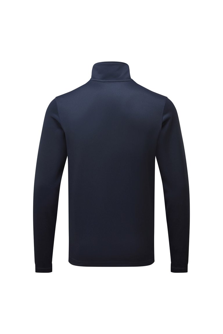 Mens Sustainable Zipped Jacket - French Navy