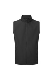 Mens Windchecker Recycled Printable Vest - Black - Black