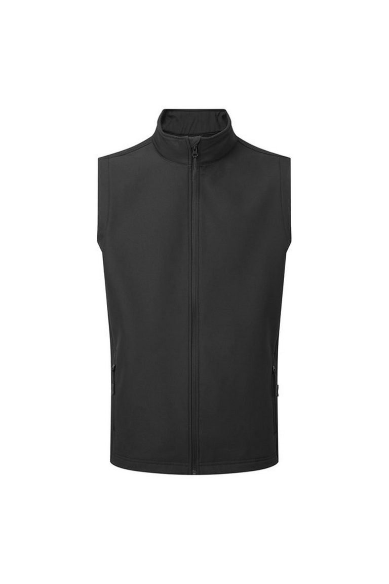 Mens Windchecker Recycled Printable Vest - Black - Black