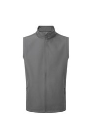 Mens Windchecker Recycled Printable Vest - Dark Grey - Dark Grey