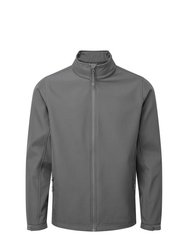 Mens Windchecker Soft Shell Jacket - Dark Grey - Dark Grey