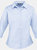 Premier 3/4 Sleeve Poplin Blouse / Plain Work Shirt (Light Blue) - Light Blue