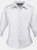 Premier 3/4 Sleeve Poplin Blouse / Plain Work Shirt (Silver) - Silver