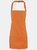 Premier Colours 2-in-1 Apron / Workwear (Orange) (One Size) (One Size) - Orange