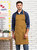 Premier Colours Bib Apron/Workwear (Mustard) (One Size) (One Size)