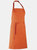 Premier Colours Bib Apron/Workwear (Orange) (One Size) (One Size) - Orange