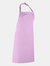 Premier Colours Bib Apron/Workwear (Pack of 2) (Lavender) (One Size) (One Size)