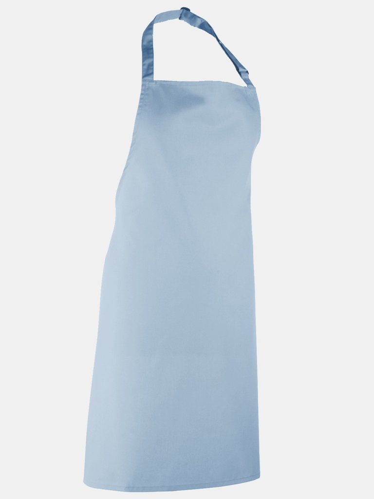 Premier Colours Bib Apron/Workwear (Pack of 2) (Light Blue) (One Size) (One Size)