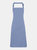 Premier Colours Bib Apron/Workwear (Pack of 2) (Mid Blue) (One Size) (One Size) - Mid Blue