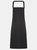 Premier Ladies/Womens Apron (no Pocket) / Workwear (Black) (One Size) (One Size) - Black