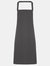 Premier Ladies/Womens Apron (no Pocket) / Workwear (Dark Gray) (One Size) (One Size) - Dark Gray