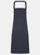 Premier Ladies/Womens Apron (no Pocket) / Workwear (Navy) (One Size) (One Size) - Navy