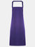 Premier Ladies/Womens Apron (no Pocket) / Workwear (Purple) (One Size) (One Size) - Purple