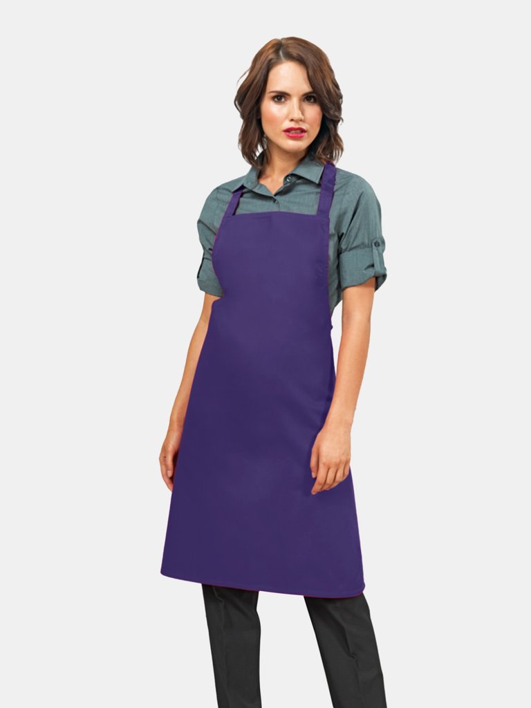 Premier Ladies/Womens Apron (no Pocket) / Workwear (Purple) (One Size) (One Size)