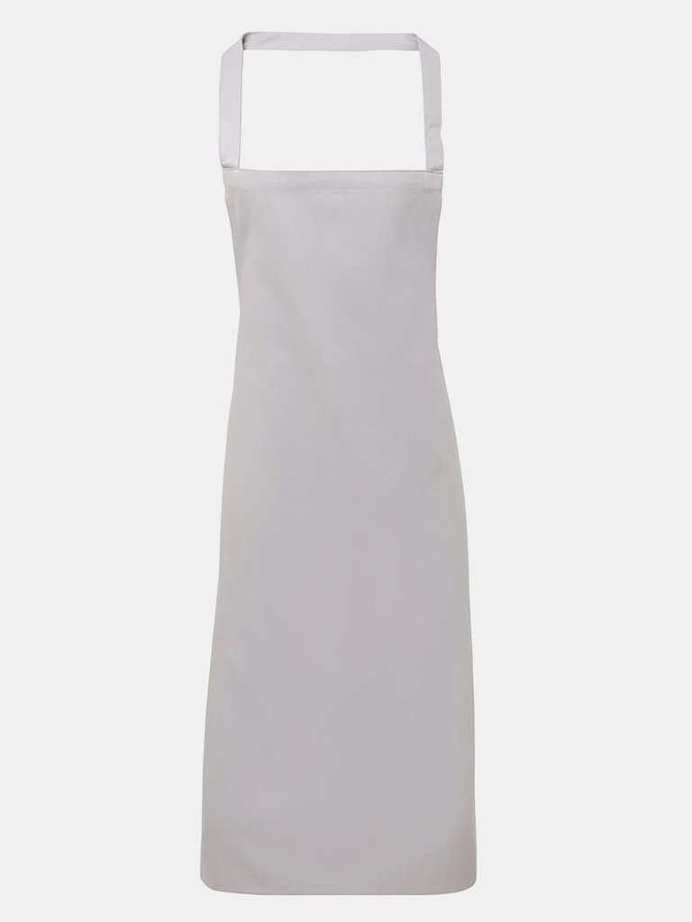 Premier Ladies/Womens Apron (no Pocket) / Workwear (Silver Grey) (One Size) (One Size) - Silver Grey