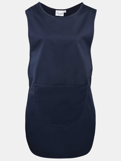 Premier Premier Ladies/Womens Long Length Pocket Tabard/Workwear (Pack of 2) (Navy) (L) (L) product