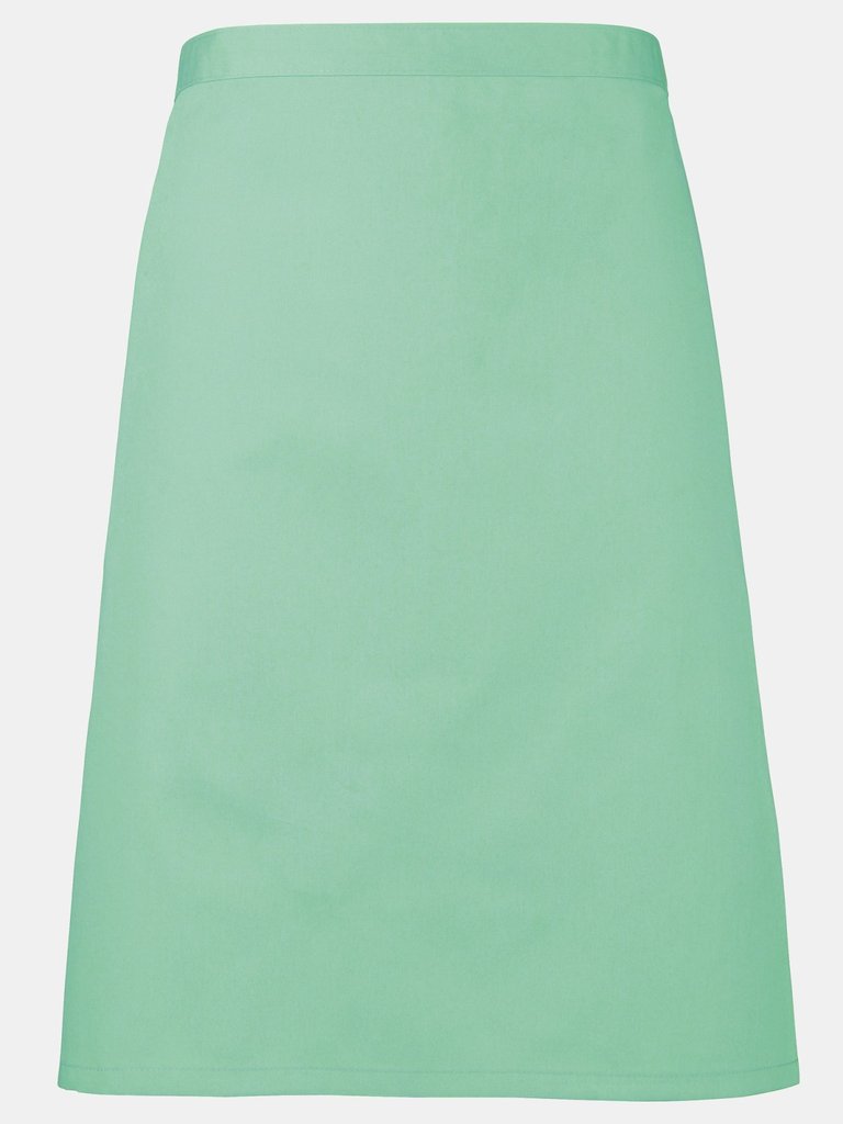 Premier Ladies/Womens Mid-Length Apron (Aqua) (One Size) (One Size) - Aqua