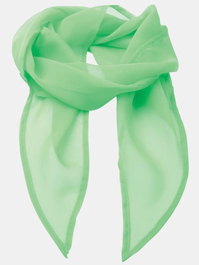 Premier Premier Ladies/Womens Work Chiffon Formal Scarf (Lime) product