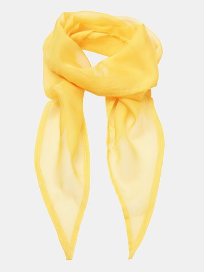 Premier Premier Ladies/Womens Work Chiffon Formal Scarf (Sunflower) product