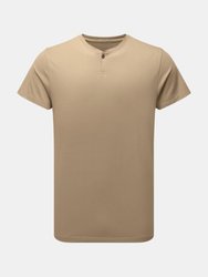 Premier Mens Comis Sustainable T-Shirt - Khaki