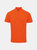 Premier Mens Coolchecker Plus Pique Polo With CoolPlus (Orange) - Orange