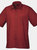 Premier Mens Short Sleeve Formal Poplin Plain Work Shirt (Burgundy) - Burgundy