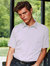 Premier Mens Short Sleeve Formal Poplin Plain Work Shirt (Lilac)