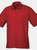Premier Mens Short Sleeve Formal Poplin Plain Work Shirt (Red) - Red