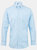 Premier Mens Signature Oxford Long Sleeve Work Shirt (Light Blue) - Light Blue