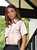 Premier Short Sleeve Poplin Blouse/Plain Work Shirt (Orange)