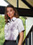 Premier Short Sleeve Poplin Blouse/Plain Work Shirt (Purple)