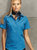 Premier Short Sleeve Poplin Blouse/Plain Work Shirt (Sapphire)