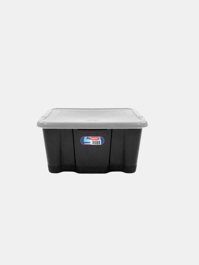 Premier Premier Storage Box And Lid (Black/Clear) (5.3GL) product