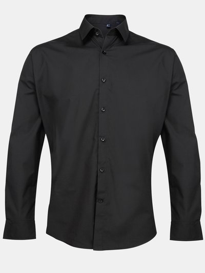 Premier Premier Supreme Heavier Weight Poplin Long Sleeve Work Shirt (Black) product