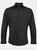 Premier Supreme Heavier Weight Poplin Long Sleeve Work Shirt (Black) - Black