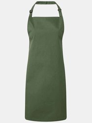 Premier Unisex Adult Colours Full Apron (Moss) (One Size) (One Size) - Moss