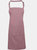 Premier Unisex Adult Colours Pocket Full Apron (Rose) (One Size) (One Size) - Rose