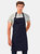 Premier Unisex Calibre Heavy Cotton Canvas Bib Apron (Pack of 2) (Navy) (One Size) (One Size)