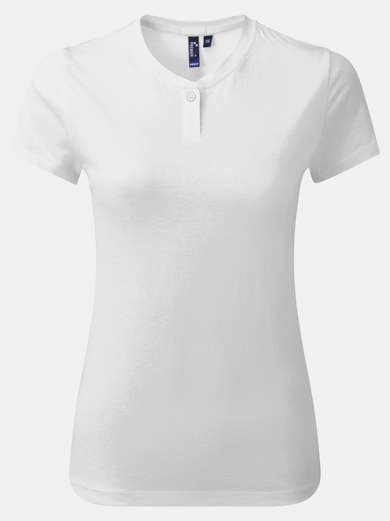 Premier Womens/Ladies Comis Sustainable T-Shirt - White