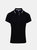 Premier Womens/Ladies Contrast Coolchecker Polo Shirt (Black/White) - Black/White