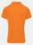 Premier Womens/Ladies Coolchecker Short Sleeve Pique Polo T-Shirt (Neon Orange)
