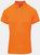 Premier Womens/Ladies Coolchecker Short Sleeve Pique Polo T-Shirt (Neon Orange) - Neon Orange