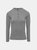 Premier Womens/Ladies Long John Roll Sleeve Tee (Gray Marl) - Gray Marl