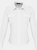 Premier Womens/Ladies Long Sleeve Pilot Shirt (White) - White