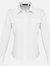 Premier Womens/Ladies Long Sleeve Pilot Shirt (White) - White