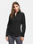 Premier Womens/Ladies Poplin Long Sleeve Blouse / Plain Work Shirt (Black)