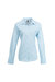 Premier Womens/Ladies Signature Oxford Long Sleeve Work Shirt (Light Blue) - Light Blue