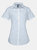 Premier Womens/Ladies Supreme Heavy Poplin Short Sleeve Work Shirt (Light Blue) - Light Blue