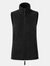 Womens/Ladies Artisan Fleece Vest - Black - Black